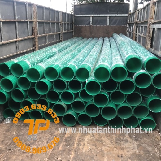 ỐNG GÂN NHỰA XANH BƠM HÚT CÁT