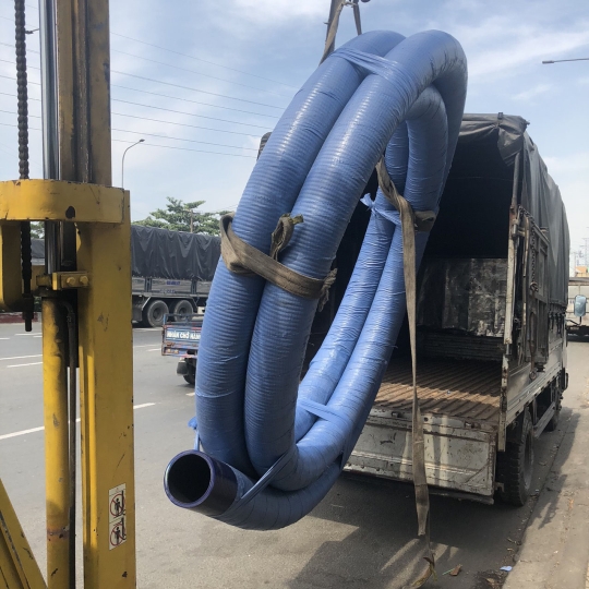 Ống Gân Bơm Hút Cát Sản Xuất Theo Yêu Cầu