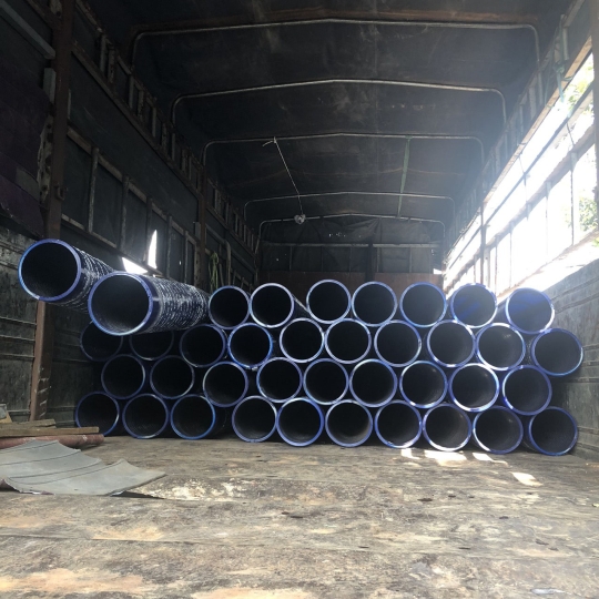 ỐNG GÂN NHỰA TÍM BƠM HÚT CÁT