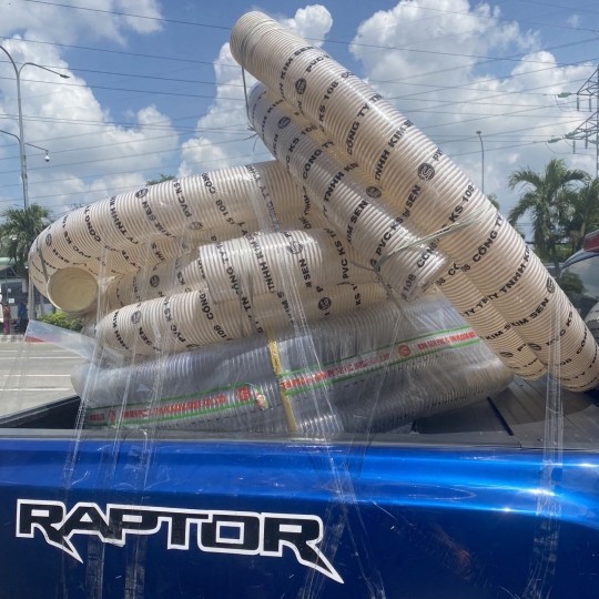 ỐNG GÂN NHỰA TRẮNG