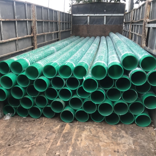 ỐNG GÂN NHỰA XANH BƠM HÚT CÁT