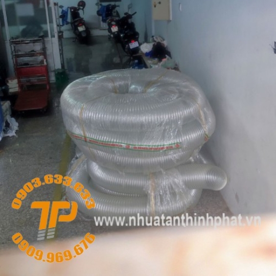 ỐNG HÚT BỤI LÕI THÉP PVC