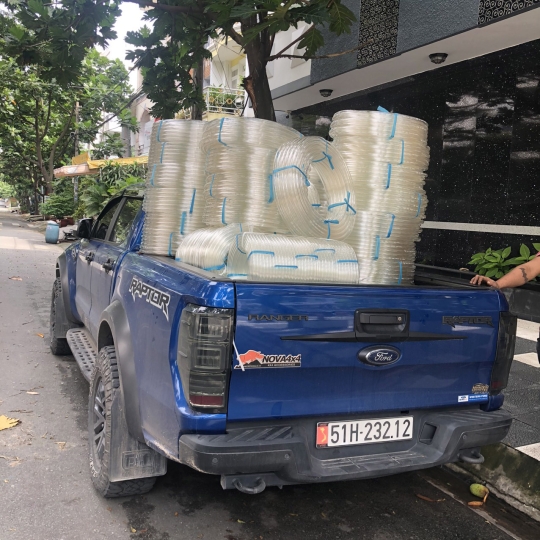 ỐNG NHỰA TRẮNG DẺO